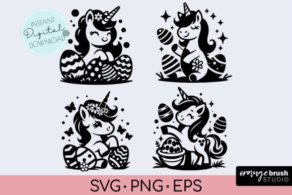 Download Easter Unicorn SVG Kids Easter SVG Files - Unicorn svg Collection