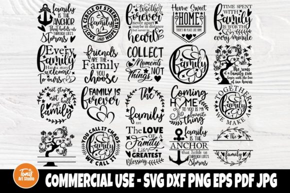 Download Family SVG Bundle, Home Svg, Family Sign - Family sign Collection