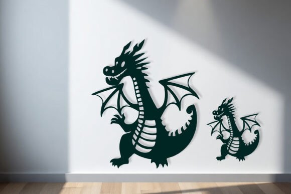 Download Laser Cut Dragon Wall Art SVG Sign - Premium Resources
