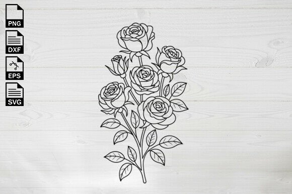 Download Rose Svg, Flower Svg, Roses Svg Cut File - Rose svg Collection