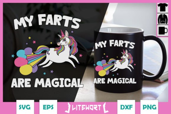 Download My Farts Are Magical Funny Unicorn SVG - Unicorn svg Collection