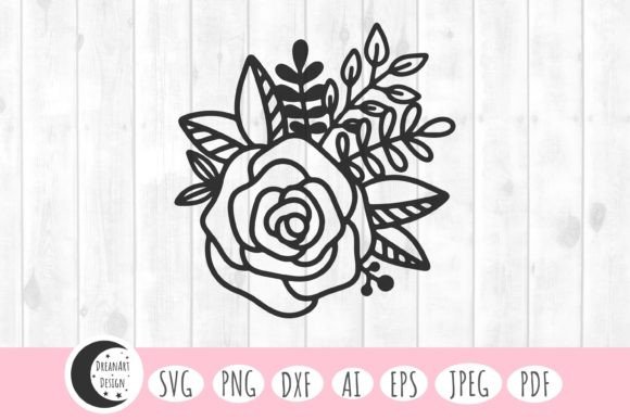 Download Rose Svg, Flower Svg, Floral Svg, Spring - Rose svg Collection